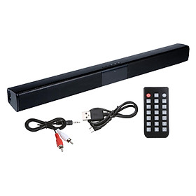 Remote Control Soundbar TV Sound Wired and Wireless Bluetooth Enhanced Bass
