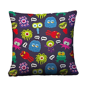 Gối vuông quái vật Boo - GVHT040