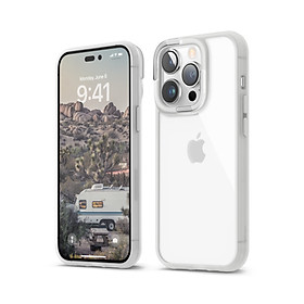 Ốp lưng Elago Dual Case cho iPhone 14 Pro/ 14 Promax Bảo Vệ 2 Lớp Chuẩn Quân Đội, Chống Ố Vàng- Hàng chính hãng