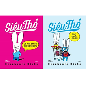 Combo 2Q Sách Thiếu Nhi: Siêu Thỏ - Có Một Em Bé Trong Bụng Mẹ + Siêu Thỏ - Con Muốn Cái Đó