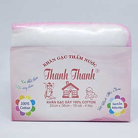 Khăn gạc dày Thanh Thanh 100% Cotton