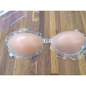 Áo dán ngực silicon cài trước đệm dày nâng ngực tặng kèm dây trong