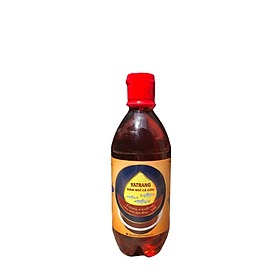 Nước mắm nguyên chất YaTrang 500ml - Cốt nhỉ cá cơm than, ủ 18 tháng, chai nhựa