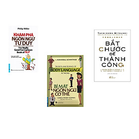 Combo 3 cuốn sách: Khám Phá Ngôn Ngữ Tư Duy + Bí Mật Ngôn Ngữ Cơ Thể +Bắt chước để thành công