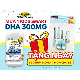 NATURE’S WAY KIDS SMART DHA 300MG - BỔ SUNG DHA CHO BÉ THÔNG MINH