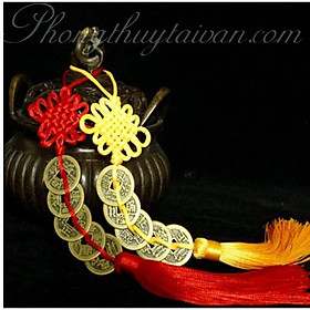 Mua Dây xu Ngũ đế (5 Xu) - Treo xe  cửa nhà  của phòng  mix linh vật  .....