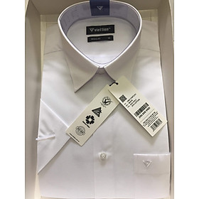 Áo sơ mi trắng ngắn tay-37