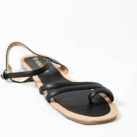 Sandal trệt đan dây đơn giản nữ