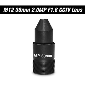 HD 2.0 Megapixel Pinhole 30mm Lens CCTV MTV Board Lens M12*P0.5 Mount Lens 1/2.7" Image Format Aperture F1.6 for