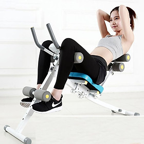 Máy Tập GYM, Tập Cơ Bụng Đa Năng Mẫu Mới Kết Hợp Tay, Ngực - Chất Liệu Thép Chịu Lực Tốt, Tải Trọng 150kg + Tặng Dây Kéo Tập Tay