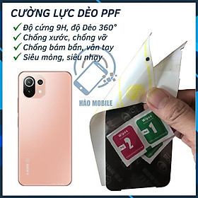 Dán dẻo PPF mặt sau Xiaomi 11 Lite 5G NE