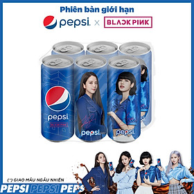 Nước ngọt Pepsi 330ml 6 Lon
