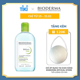 Dung Dịch Làm Sạch Và Tẩy Trang Công Nghệ Micella Bioderma Sebium H2O - 500ml