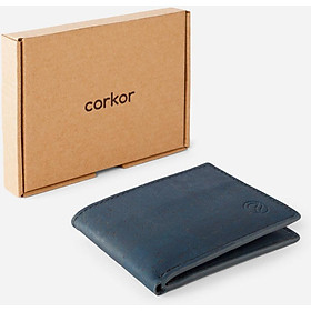 Ví nam đựng thẻ tín dụng dạng mỏng SLIM BIFOLD WALLET - HGcork Corkor CK153 - Nhiều màu - Vật liệu 100% da cork thực vật thuần chay từ vỏ cây sồi Bồ Đào Nha, Siêu bền, Chống cháy, Chống mốc, Chống thấm nước, Thân thiện với môi trường – Hàng chính hãng, Sản xuất Handmade bởi Nghệ nhân Bồ Đào Nha
