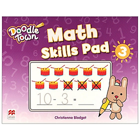 Hình ảnh Doodle Town Level 3 Math Skills Pad