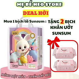 Tã quần, dán Sun Sum - thương hiệu tã Hàn Quốc - size S - 4XL - XXL72 miếng (>15kg)
