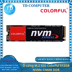 Mua Ổ cứng M2 SSD Colorful 512GB NVMe CN600 DDR - Hàng chính hãng NetWork Hub phân phối