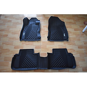 Thảm lót sàn xe ô tô Subaru Forester 2018- đến nay Nhãn hiệu Macsim 3W chất liệu nhựa TPE đúc khuôn cao cấp - màu đen