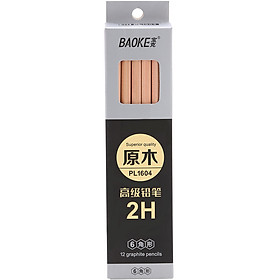 Hộp 12 Cây Chì Chuốt 2H Baoke PL 1604