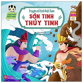 Hình ảnh Truyện Cổ Tích Việt Nam - Sơn Tinh Thủy Tinh (Song Ngữ Việt - Anh)