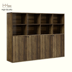 Mua HAPPY FURNITURE   ZACY - Kệ lưu trữ 4 cửa mở   TCM_207   160cm x 32cm x 120cm DxRxC  Sản phẩm phổ thông