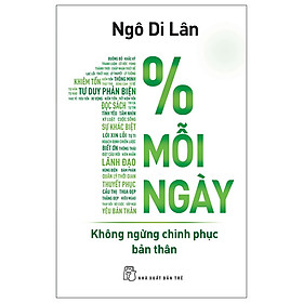 Sách Tạo Động Lực Định Hướng Bản Thân: 1% Mỗi Ngày - Không Ngừng Chinh Phục Bản Thân