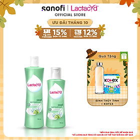 Bộ DDVS Phụ Nữ Lactacyd Cool Sensation 250ml + Lactacyd Cool Sensation 150ml