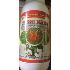 Sản phẩm CANXI NANO lọ 500ml không tóp đọt cứng cây đứng lá xanh lá