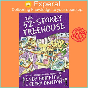 Sách - The 52-Storey Treehouse by Andy Griffiths (UK edition, paperback)