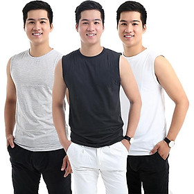 Bộ 3 áo thun body ba lỗ nam Taki Taki