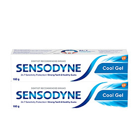 Bộ 2 Kem Đánh Răng Sensodyne Cool Gel 160g tuýp