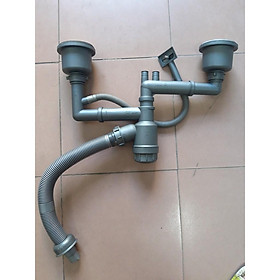Mua Bộ xi phông chậu rửa bát 2 hố cao cấp