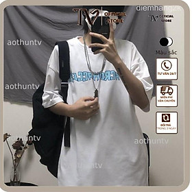 Áo thun unisex tay lỡ nam nữ form rộng ,áo phông phong cách đủ size M L XL D1