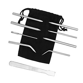 9x   Stitching Set   Lacing Needle &Smoothing Tool for Weaving