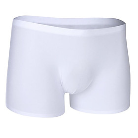 Men's Silky Soft Solid Boxers Trunks Pants Briefs Shorts Underwear M L XL XXL - XXL