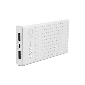 Pin sạc dự phòng NO2  10.000 mAH có 2 cổng sạc USB sạc được nhiều lần , với nhiều thiết bị rất tiện dụng 