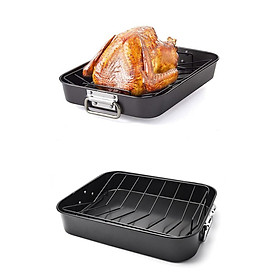 Nonstick Baking Tray/Cooling Rackfor Oven Baking Biscuits Bread Barbecue