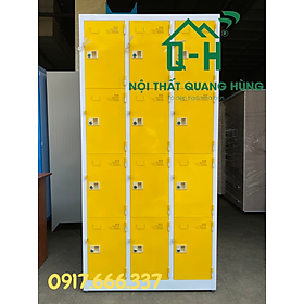 TỦ HỒ SƠ - TỦ LOKCER 12 CỬA TĨNH ĐIỆN CAO CẤP SƠN VÀNG DÀNH CHO VĂN PHÒNG