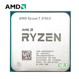 AMD Ryzen 7 3700X R7 3700X 3,6 GHz Bộ xử lý CPU 16 luồng 8 nhân 65W 7NM L3=32M 100-000000071 Ổ cắm AM4