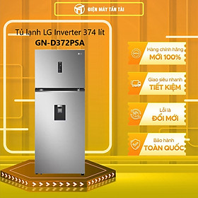 Mua Tủ Lạnh Inverter LG 394 Lít GN-D372PSA - Hàng chính hãng - Chỉ giao TPHCM  Bình Dương