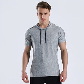 Áo thun thể thao nam có mũ Gymlink M001