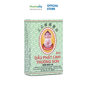 Dầu Phật Linh Trường Sơn 5ml Hộp 1 chai