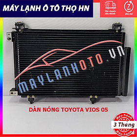 Dàn (giàn) nóng Toyota Vios 2005 Hàng xịn Thái Lan (hàng chính hãng nhập khẩu trực tiếp)