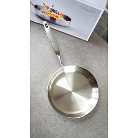(Model New) Chảo Rán Yeon Thành Đứng inox316 Liền Khối Haatz HYP520 - 20cm HYP526 - 26cm - Dùng Mọi Loại Bếp - Hàng Chính Hãng