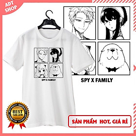 Áo phông Spy X Family Manga Anime ngắn tay cực ngầu giá rẻ