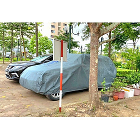 Bạt phủ ô tô chất liệu vải không dệt cao cấp thương hiệu MACSIM dành cho Volkswagen Viloran màu ghi - sử dụng trong nhà, ngoài trời