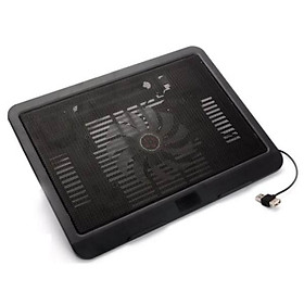 Mua Đế  tản nhiệt có quạt 12 inch cho laptop  đèn LED N19 - de tan nhiet N19