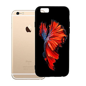 Ốp lưng viền TPU cao cấp dành cho iPhone 6 Plus - Fish 01