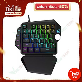 Mua Bàn Phím Cơ VINETTEAM ZIYOULANG K5 39 Phím Hỗ Trợ MACRO Blue Switch RGB Chơi Game Pubg Mobile  Rules Of Survival  Free Fire Trên Điện Thoại  Máy Tính Bảng  Laptop Và PC - Hàng Chính Hãng