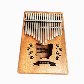 Mua Đàn Kalimba Woim cao cấp 17 phím  Thumb Piano 17 keys - Gỗ mèo